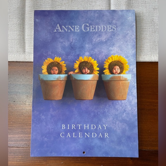 Anne Geddes Birthday Calendar - Picture 1 of 3